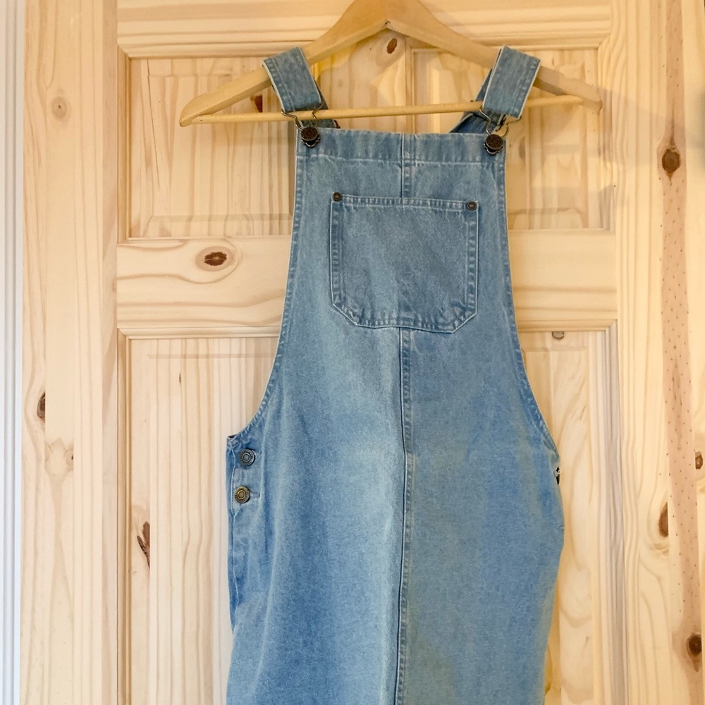 Denim Overall Dress